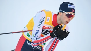 Der Kombinierer Jarl Magnus Riiber bleibt in Peking ohne Einzel-Goldmedaille.