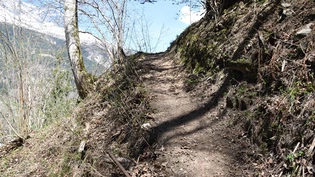 Unfallstelle: Der abgestürzte Mann konnte nur noch tot geborgen werden.