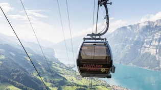 Vom Walensee in 15 Minuten auf den Berg mit dem «Seejet».