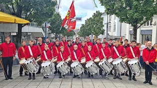 Erfolgreich: Die Glarner Tambouren werden in Wil Ostschweizer-Meister.