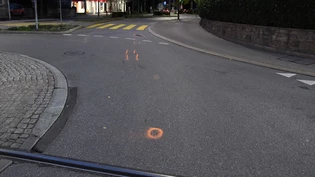 Kollision: Ein Rollerfahrer und ein Lieferwagenfahrer wollten gleichzeitig in dieselbe Richtung abbiegen.