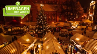 Kein Ausflug: Die Mehrheit von euch verzichtet auf den Besuch von Weihnachtsmärkten im Ausland. 