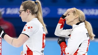 Silvana Tirinzoni (rechts) und Alina Pätz bräuchten sich nicht den Kopf zu zerbrechen