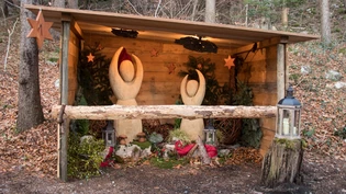 Adventsweg Quinten: Seit zehn Jahren gestalten Privatpersonen ihn alljährlich.