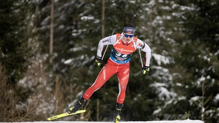 Gibt bei der Aufholjagd kräftig Schub: Biathlet Niklas Hartweg. (Archivaufnahme)
