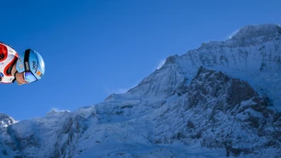 Vor grandioser Bergkulisse: Stefan Rogentin und seine Teamkollegen fahren an diesem Wochenende in Wengen.
