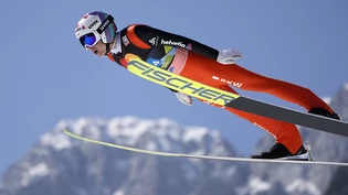 Simon Ammann springt in der Qualifikation als Dreizehnter so weit nach vorne wie noch nie in dieser Saison