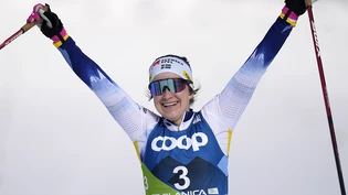 Ebba Andersson holte sich ihre vierte Medaille an den Weltmeisterschaften in Planica
