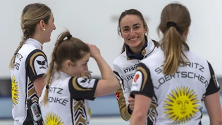 Selina Witschonke (2. von links) wechselt von St. Moritz nach Aarau