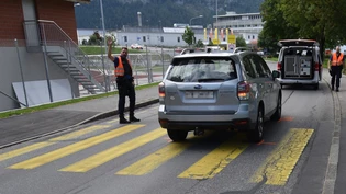 Unfall an der Schulstrasse: In Landquart erfasste ein Autofahrer ein Kind. 