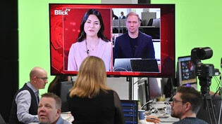 Start von Blick TV im Ringier Pressehaus in Zürich im Februar 2020. (Archivbild)
