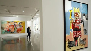 Die Werke von Jean-Michel Basquiat gehören zu den begehrtesten auf dem Kunstmarkt. (Archivbild)