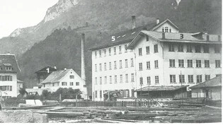 Bis ins Jahr 1927 gewirtschaftet: Dann wurde die Tuchdruckerei Gebrüder Streiff & Luchsinger nicht zuletzt wegen der Konkurrenz aus dem Ausland geschlossen.