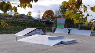 Sprayen erlaubt: Der Freestyle-Park Stampf beheimatet neuerdings offiziell nicht nur Skateboarder, sondern auch Sprayerinnen.
