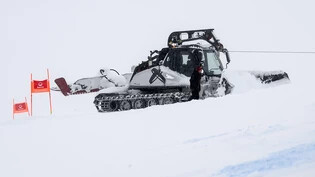 Der Schneefall verhindert auch die zweite Männer-Abfahrt in Zermatt/Cervinia