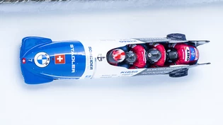 Michael Vogt und seine Crew im Eiskanal