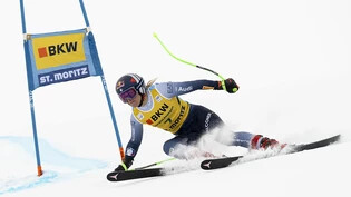 Mit einer Fahrt am Limit distanziert Sofia Goggia am Freitag im ersten von zwei Super-G in St. Moritz die Konkurrenz deutlich