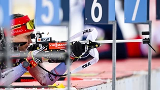 Treffsicher: Lea Meier räumt alle Scheiben ab. 