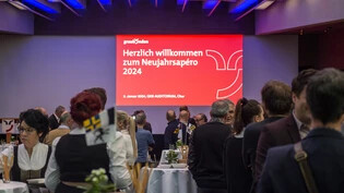 Der Neujahsapéro von Graubünden Ferien findet seit 2023 im Auditorium der Graubündner Kantonalbank in Chur statt.
