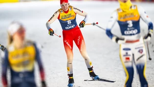 Voller Einsatz: Alina Meier holt ihr bestes Resultat im Weltcup. 