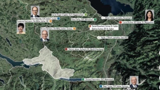 Der Wahlkreis See-Gaster aussen vor: Alle 13 Kandidierenden für die St. Galler Regierung kommen von woanders her.