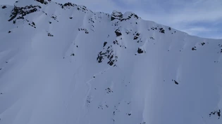 Lawine am Leidbachhorn: Hier kam ein 49-jähriger Mann ums Leben.