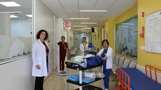Der Schweizer Verein Kinderhilfe Bethlehem betreibt und finanziert seit 60 Jahren ein Kinderspital im Westjordanland. 68 Kindern aus dem Gazstreifen werden derzeit in diesem Spital medzinisch betreut.