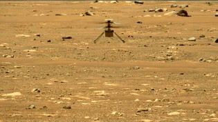 Der Mars-Helikopter hat seine letzten Daten zur Erde geschickt. (Archivbild)