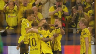 Das 1:0 von Niclas Füllkrug sorgte für den Dortmunder Sieg im Halbfinal-Hinspiel