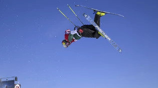 Mathilde Gremaud glänzt mit Höchstschwierigkeiten, muss bei einer Landung aber in den Schnee greifen
