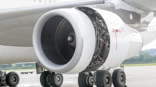 Wegen eines Problems mit dem rechten Triebwerk brach die Swiss den Start in Boston ab. (Symbolblild)