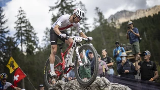 Letzter Auftritt: Nino Schurter verabschiedet sich in der Lenzerheide. 