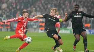 Lennart Karl bringt Bayern München in Führung