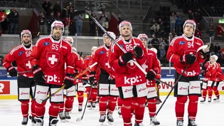 Noch wartet die Schweizer Eishockey-Nati auf ihren ersten Sieg im Stadion der Heim-WM 2026