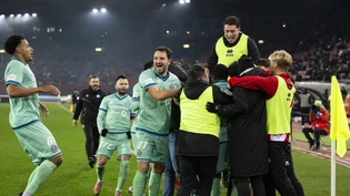 Die Grasshoppers jubeln gegen YB über sechs Tore
