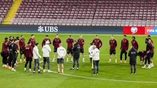 Die Schweizer Nationalmannschaft gastiert für das letzte Heimspiel vor der WM in St. Gallen