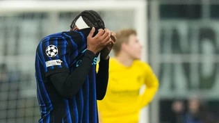 Inter Mailands Schweizer Verteidiger Manuel Akanji stand mit einem Fehler am Ursprung des ersten Gegentores
