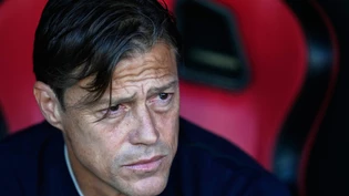 Sevillas Coach Matias Almeyda muss nach der Heimniederlage gegen Valencia gehen