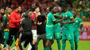 Tumultartige Szenen im Finalspiel zwischen Senegal und Marokko