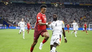 Dan Ndoye (links) und Antonio Rüdiger treffen am Freitag in Basler St. Jakob-Park aufeinander