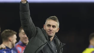 Ipswich Towns Trainer Kieran McKenn schaffte mit dem Team den direkten Wiederaufstieg
