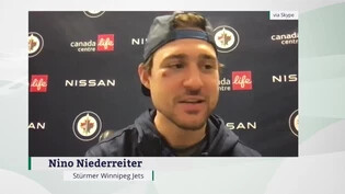 Nino Niederreiter über die Prügelei in seinem ersten Spiel für Winnipeg. 
