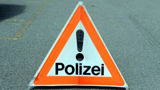 Die Polizei im Einsatz.