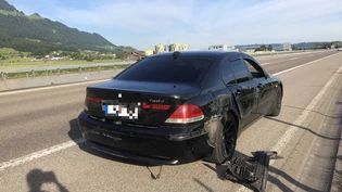 Auf der A3 in Bilten kam es zu einem Unfall. 