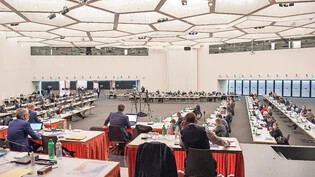 Seltene Ausnahme: In den zurückliegenden Monaten herrschte im Davoser Kongresszentrum nur Betrieb, weil der Bündner Grosse Rat dort seine Sessionen abhielt. 