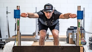 Startklar: Joos Berry will im Olympiawinter angreifen.