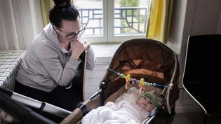 Ukrainische Flüchtlinge in Glarus.