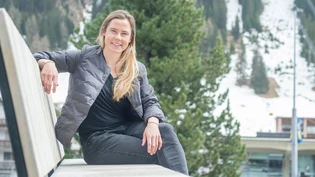 Entspannt: Laurien van der Graaff blickt der Zeit nach dem Langlauf gelassen entgegen.