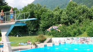Ins Wasser Purzeln ist in Ordnung, mit den Wetter-Rekorden findet es aber nicht statt.