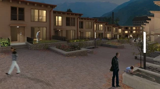 Es bleibt bei einer Visualisierung: Genau so wird es auf dem Fabrikareal in Leuggelbach nie aussehen. 